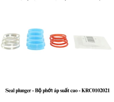 Seal plunger - Combo 4 Bộ phớt áp suất cao - Sản xuất tại Việt Nam - KRC11432001