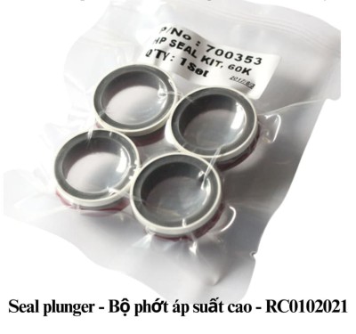 Seal plunger - Combo 4 Bộ phớt áp suất cao - loại cao cấp nhập khẩu
